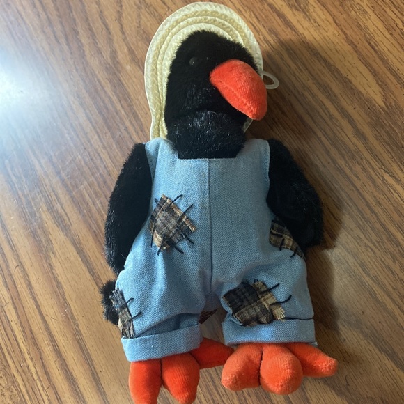 Crawly the Crow Ty beanie baby vintage rare Nwt - Picture 3 of 9